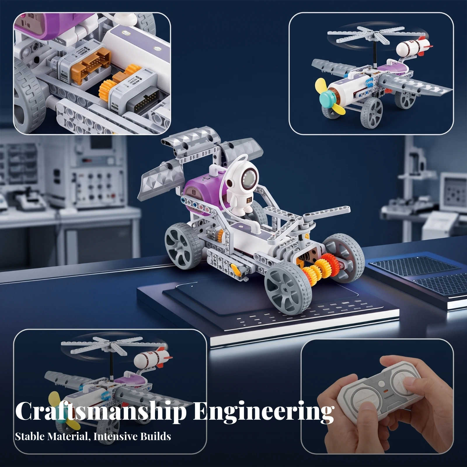 電子ブロック STEM電子組み立てセット 電子機器探求キット - Electronic Building Blocks Stem Kit のレビューと価格