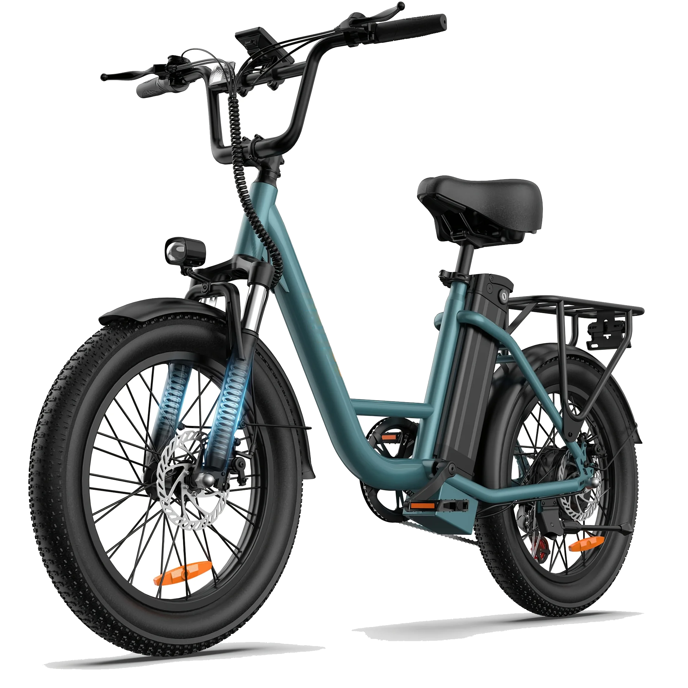 URLIFE E20 Elektrofahrrad für Erwachsene, 250 W Motor, Elektrofahrrad, 48 V, 13 Ah, 20 Zoll Reifen, City Commuter Elektrofahrrad