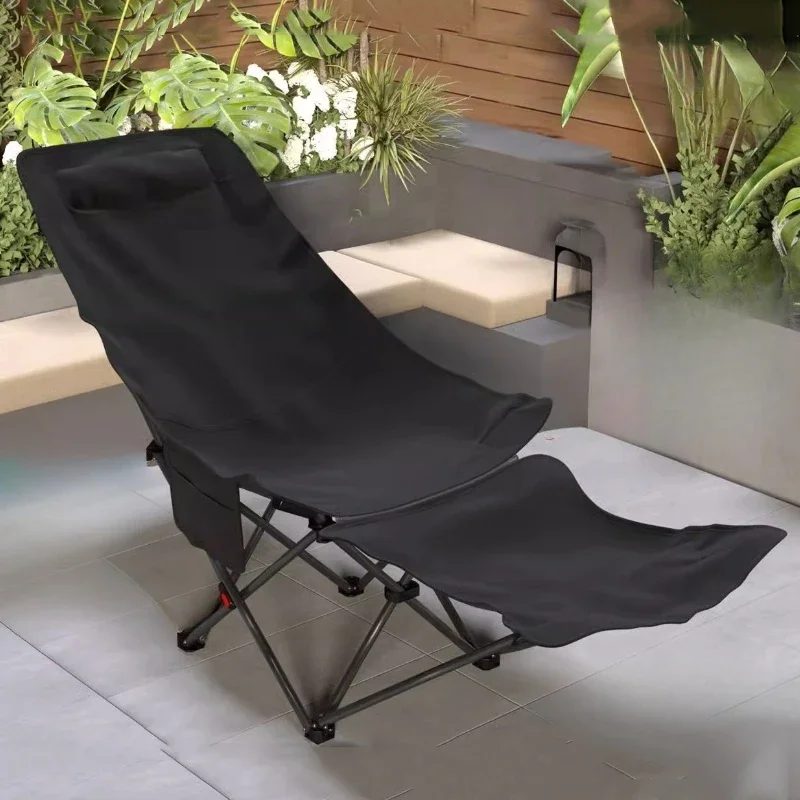 Foot Rest Comfy Beach Chairs Strong Hiking Ergonomic Loungers Beach Chairs Folding Lawn Chaise Pliante Plage Garden Furniture