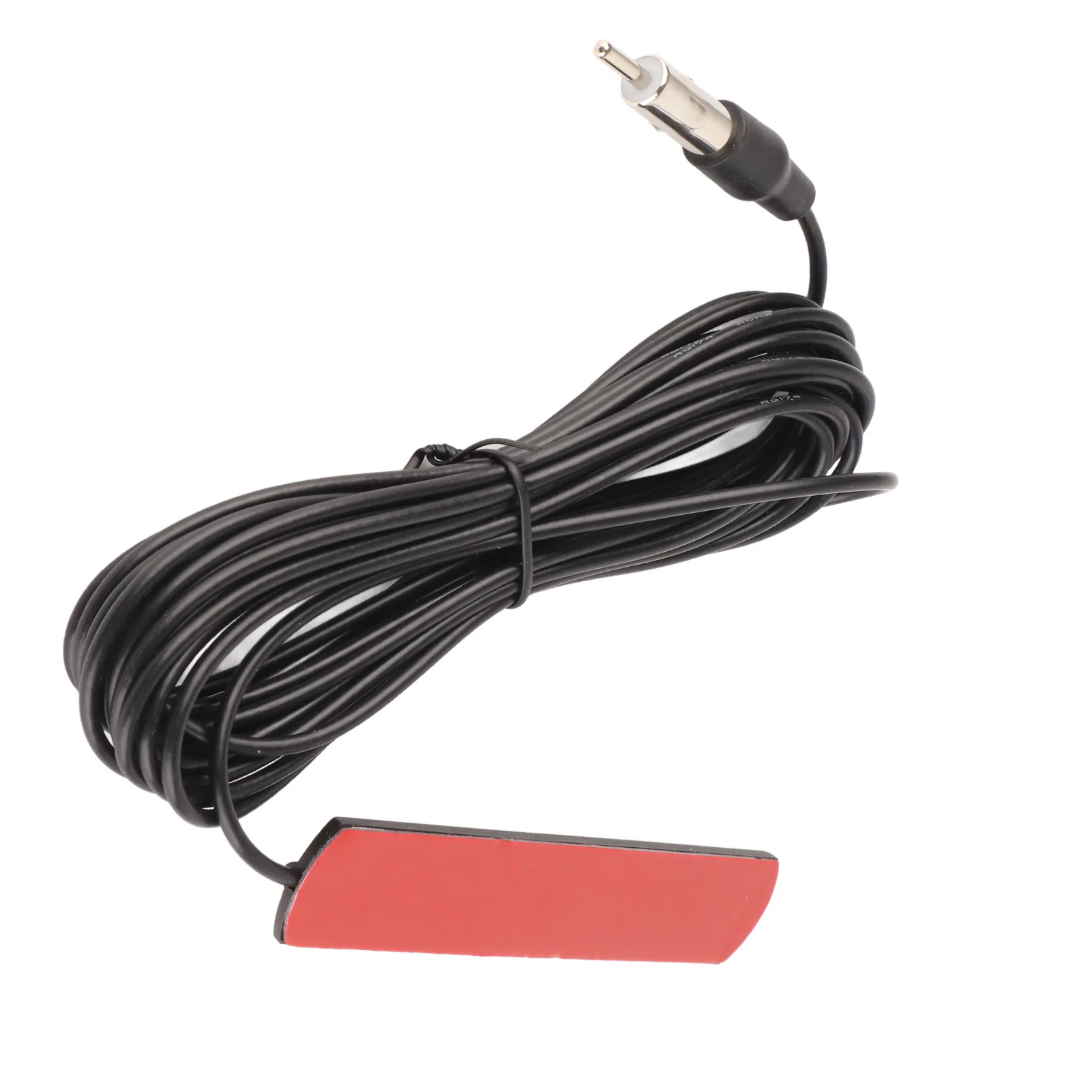 ANT‑309 Universal Car FM Radio Antenna Patch Aerial Windscreen Mount 5M Cable