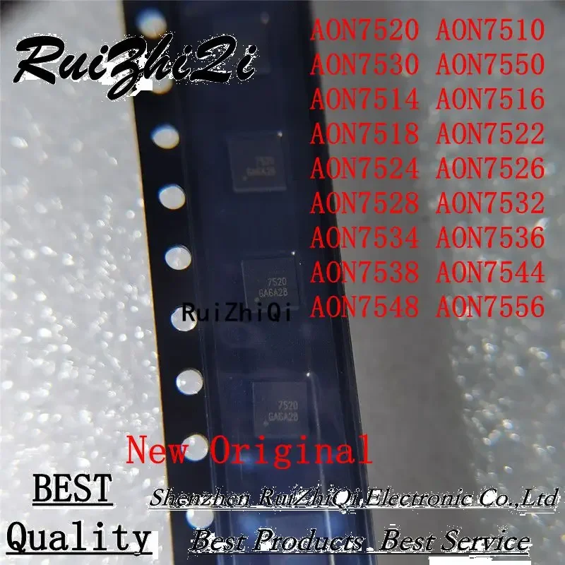 

10 шт./лот AON7520 AON7510 AON7530 AON7550 AON7514 AON7516 AON7518 AON7522AON7524 AON7526 AON7528 AON7532 AON7534 AON7536 AON7538