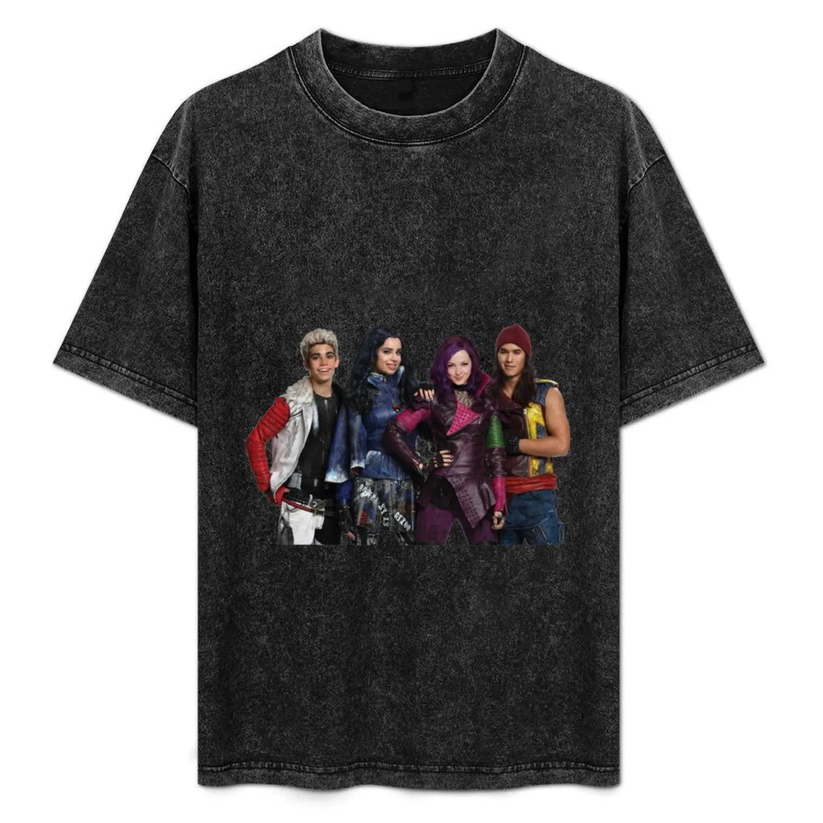 

Descendants cute design T-Shirt summer top oversized boys whites men graphic t shirts