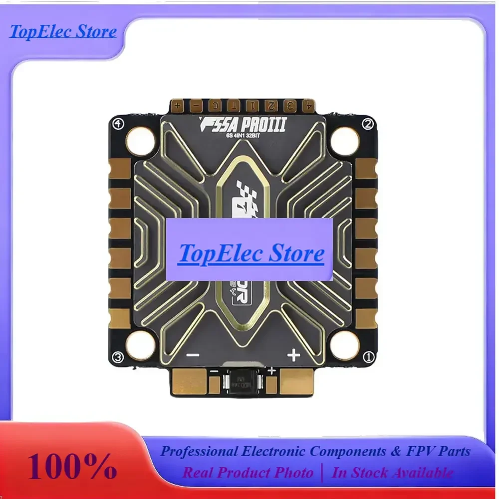 TopES1pcs /new/ Original T-Motor F55A PRO III 4-IN-1 ESC AM32 6S-8S 30.5mm For FPV Freestyle Long Range Drone