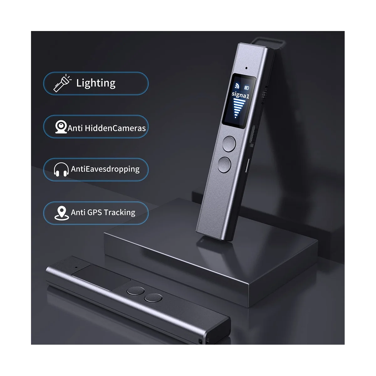 미니 카메라 감지기 장치, GPS 트래커 감지기, RF 무선 신호 스캐너, 가정 사무실 여행 호텔용