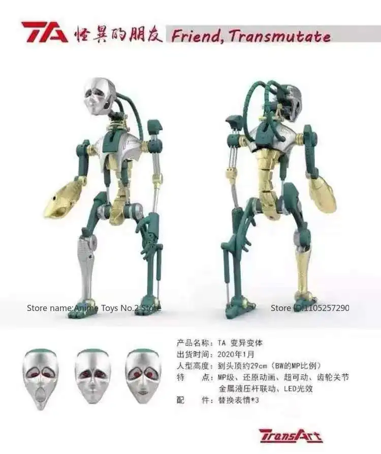 Merk + Op Voorraad Transformer Studio Serie BWM-01 Transmuteren Model Collectibles Actie Poppen Volwassen Hobby Handgemaakte Geschenken Speelgoed