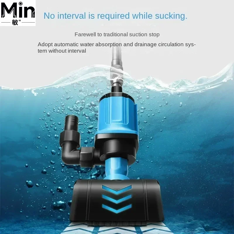 Garden Fish Pond Sewage Suction Pump Vacuum Cleaner for Koi Pond Cleaning