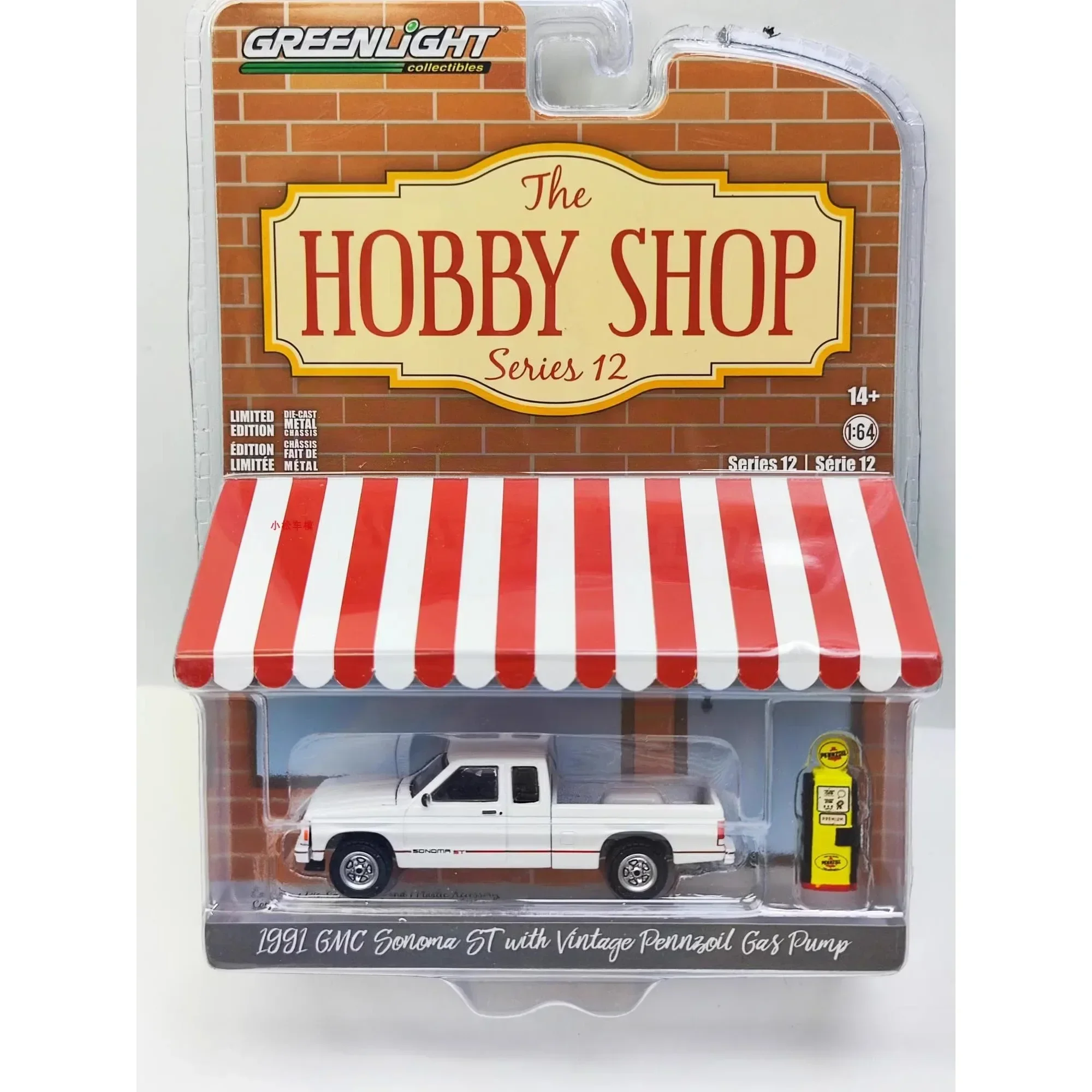 

GMC SONOMA ST Retro Alloy Car Model Collection Ornament Gift tutu store