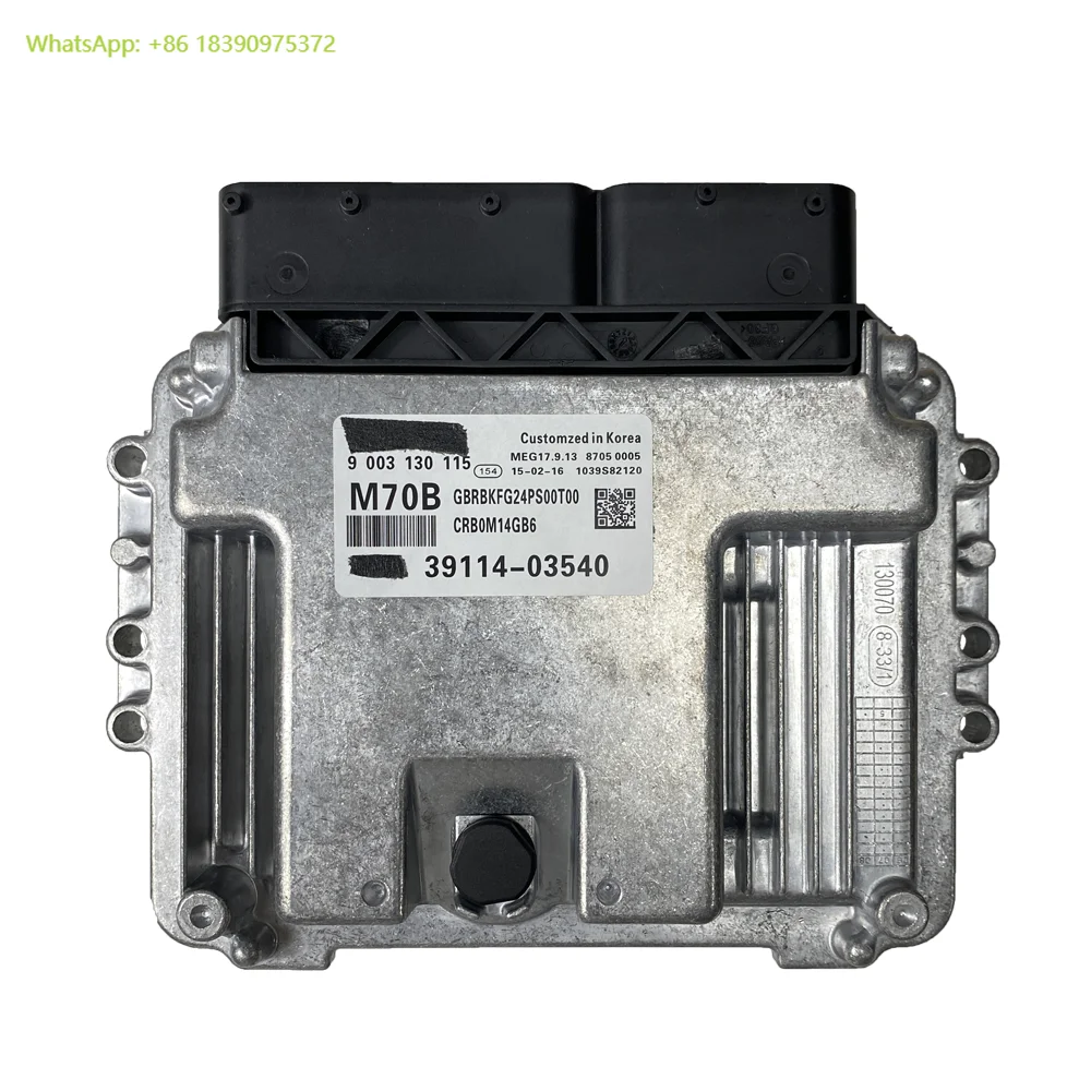 

39114-03540 Original Brand New Ecu Car Engine Computer Board Electronic Control Unit Meg17.9.13 for Kia