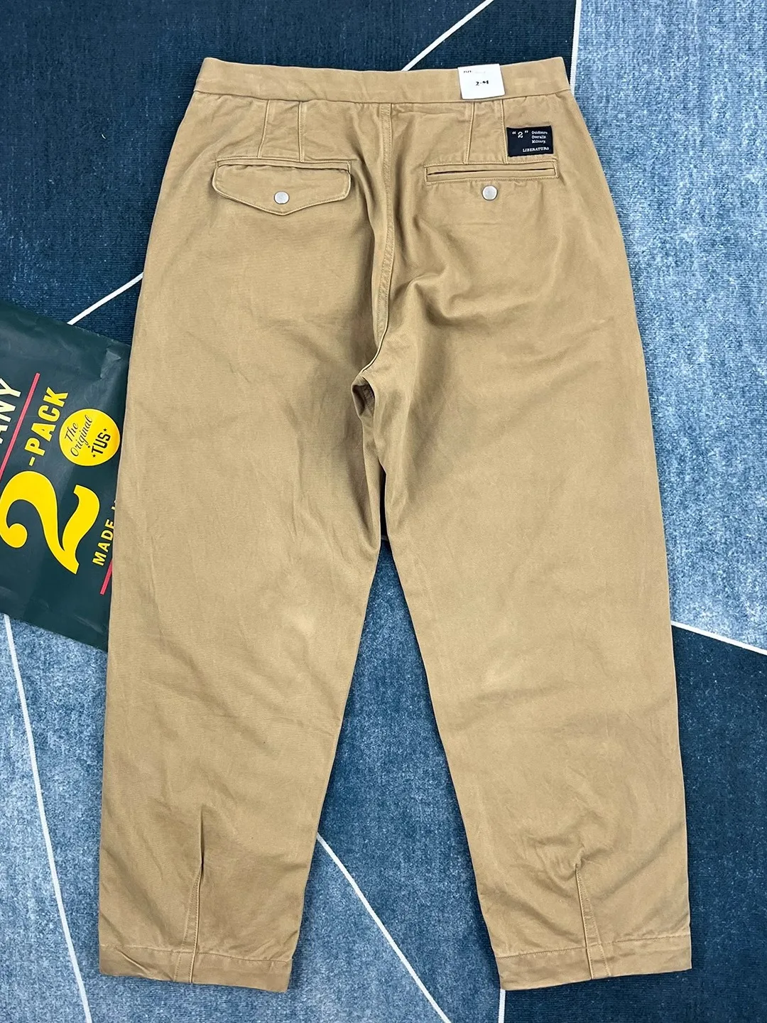 

Высококачественные повседневные брюки прямого кроя из чистого хлопка для мужчин, утепленные, осенние, американского стиля, цвета хаки, в стиле милитари, рабочие, длинные брюки