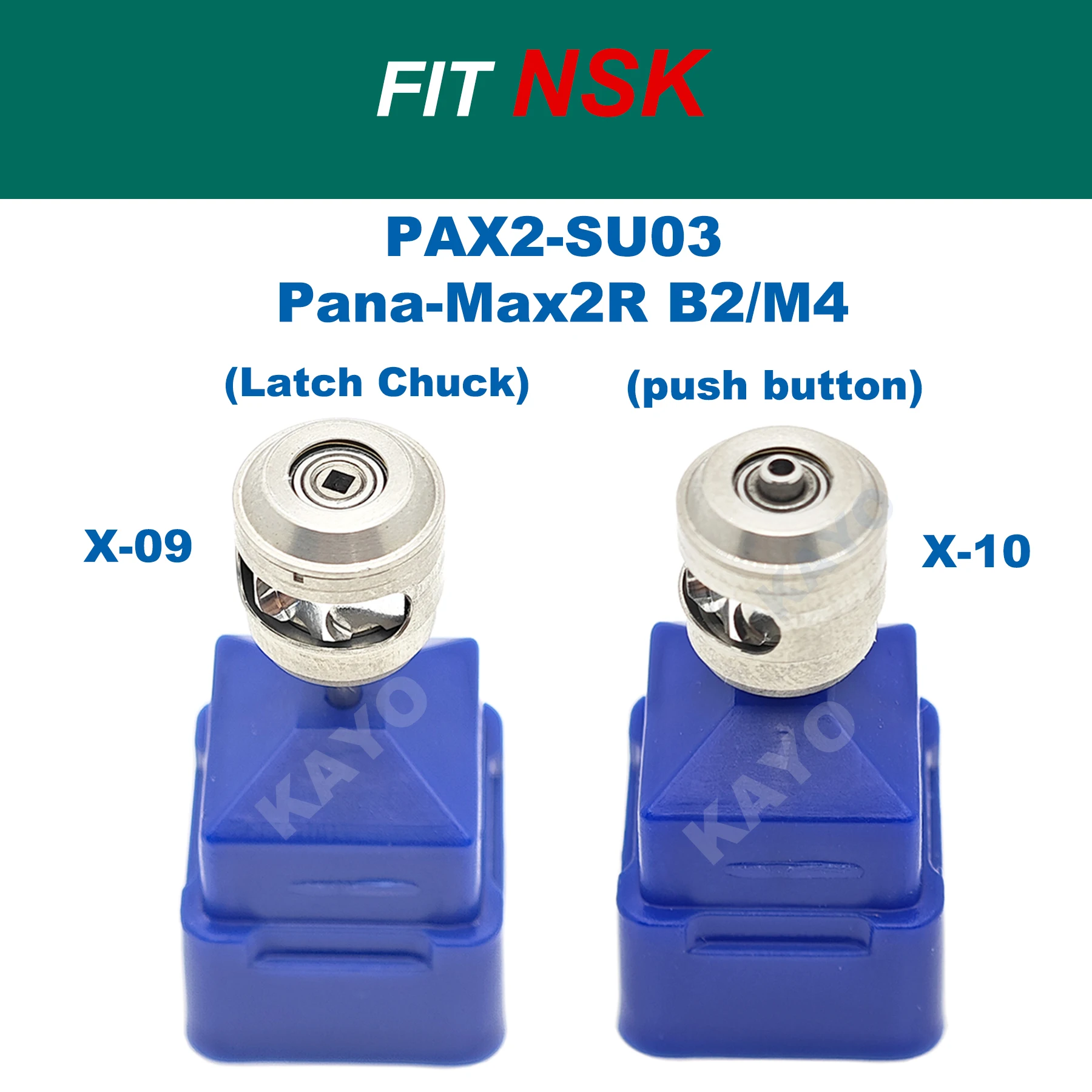 

Dental Turbine Cartridge Rotor Fit NSK PAX2-SU03 Pana Max2R B2/M4 High Speed Handpiece Accessories