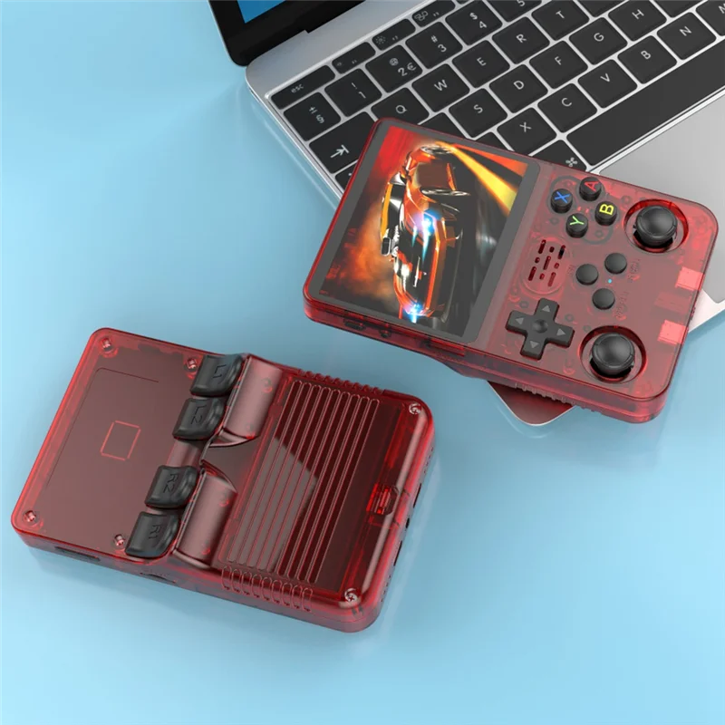 

FEDI-K36S R36S Retro Game Console 128GB Linux System 3.5 Inch IPS Screen WIFI Portable Pocket Game Player For Kids Gift