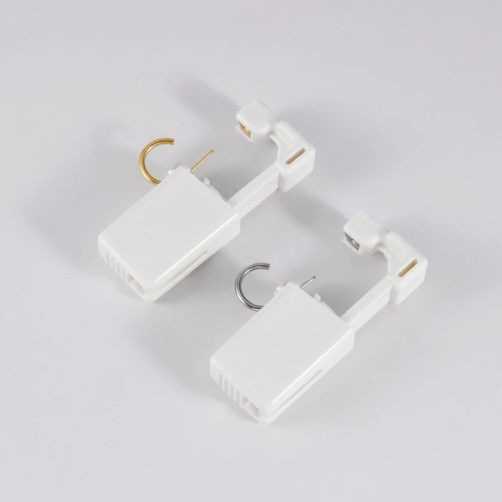Easy To Use C Shape 316L Stainless Steel Earring Safe Ear Piercing Gun Kit Disposable Disinfect Earring Piercer Machine Studs