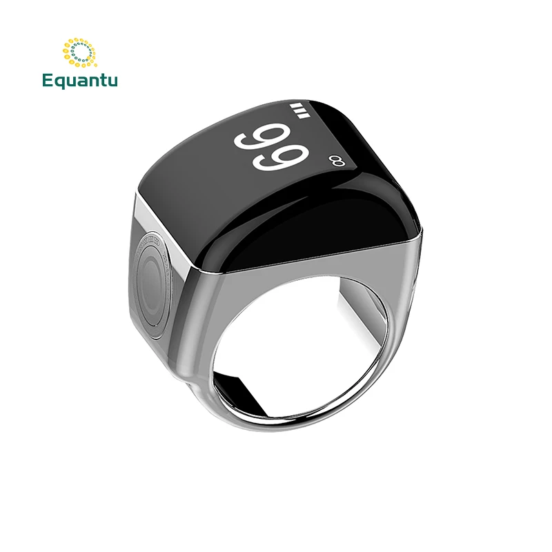 Equantu Islamic Product Tasbeeh Ring Counter BT Smart Zikir Ring QB702 Eid Ramadan Tasbih Ring