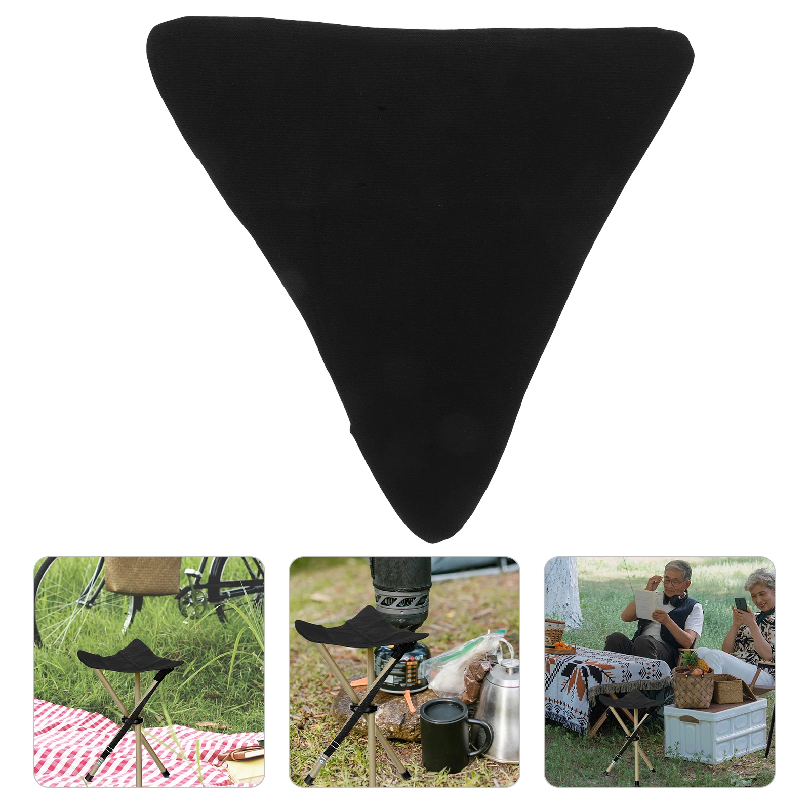 

Lightweight Canvas Cloth For Camping Stool Portable Foldable Tripod Seat Replacement Compact Outdoor Fishing Hiking Adventure