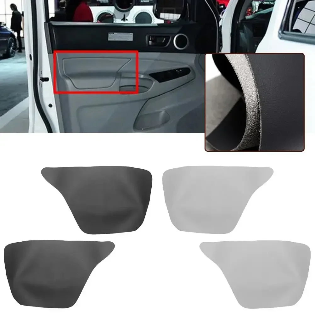 2pcs Car Front Door Panel Armrest Leather Accessories For Toyota For Tacoma 2005 2006 2007 2008 2009 2010 2011 2012 2013 14 2015