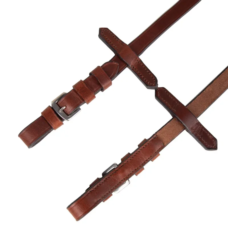 

Cowhide polka dot rubber anti-skid reins, water hull accessories, equestrian harness