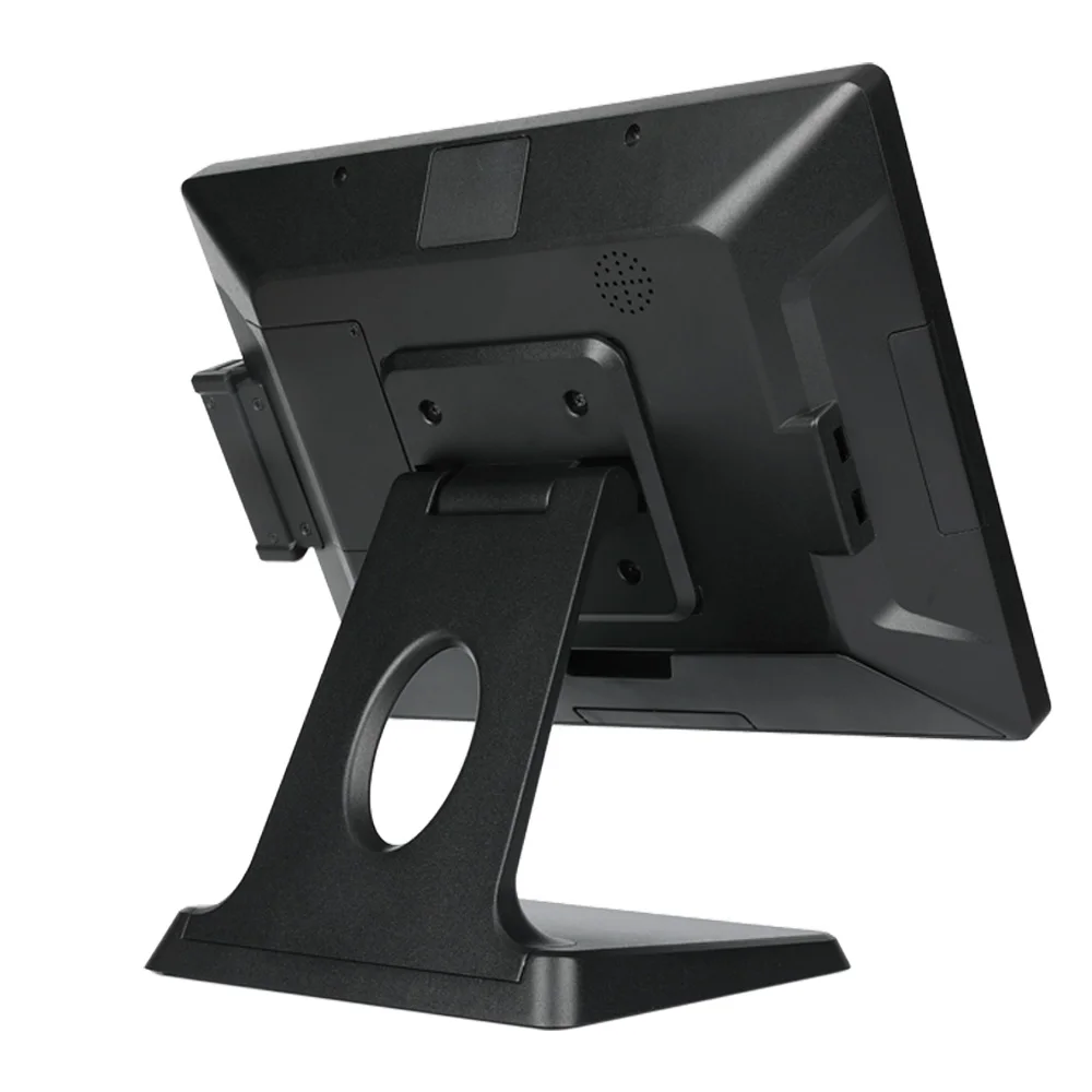 15-дюймовый сенсорный POS-терминал с двумя экранами, денежным ящиком и сканером, электронный кассовый аппарат