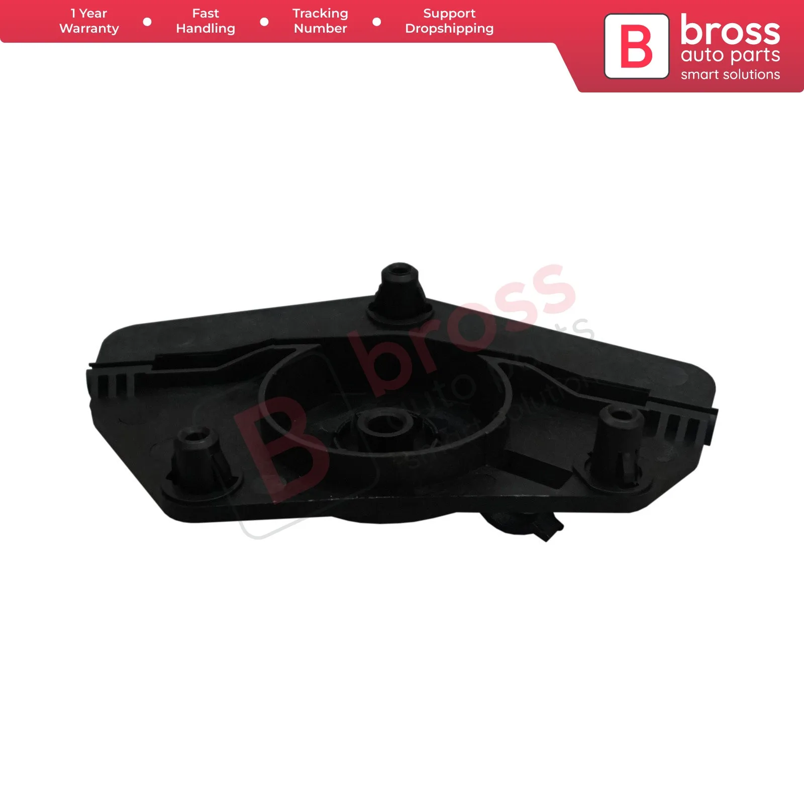 Bross BWR5160 Regulator Jendela Tenaga Listrik Penutup Motor Pintu Penumpang Kanan Depan untuk Citroen C4 Picasso 2006-On