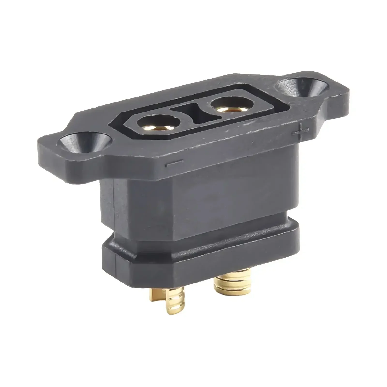 XT90E-F porta de carregamento da bateria de lítio plug base fixa conector do veículo elétrico acessórios da ferramenta em casa para testes elétricos