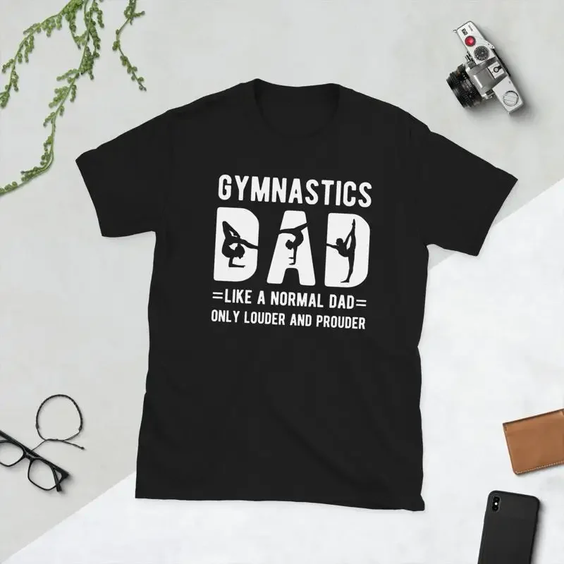 Gymnastics Dad Gymnast Father T Shirt