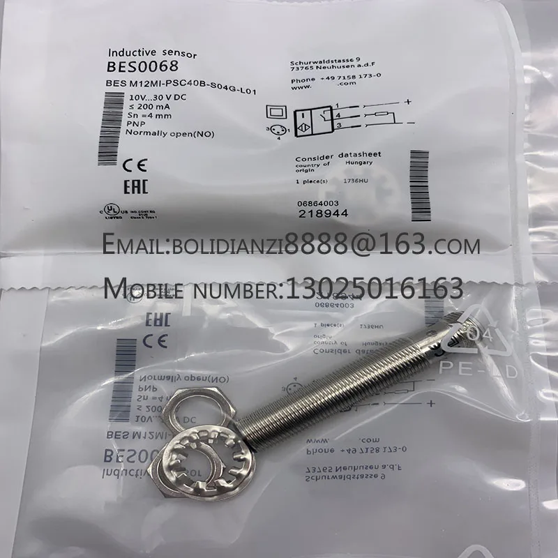 

BES M12MI-PSC40B-S04G-L01 Brand new original proximity switch sensor