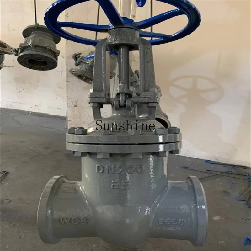 

Z61H-25C cast steel welded gate valve water vapor high temperature manual DN80 100 125