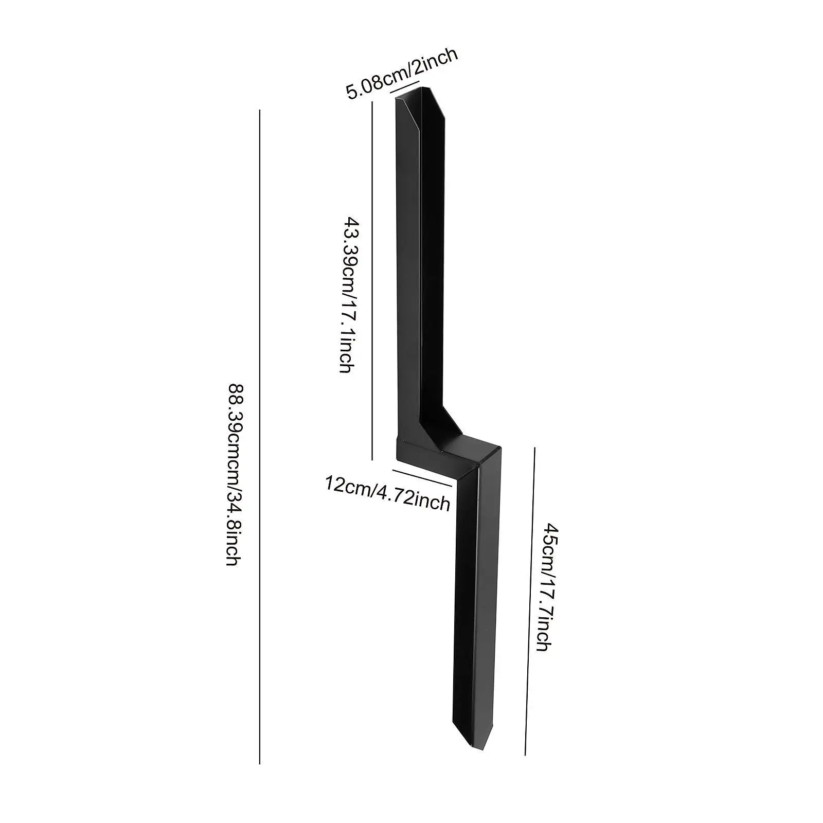 Heavy Duty Steel Fence Post Stake Stable Structure Repair Kit Easy Installation for Garden Boundary