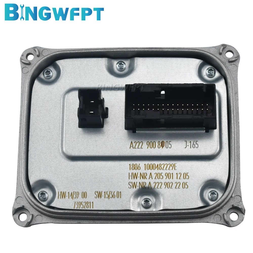 

НОВЫЙ A2229008005 для MERCEDES Benz W205 W222 V222 X222: Модуль управления полностью светодиодными фарами