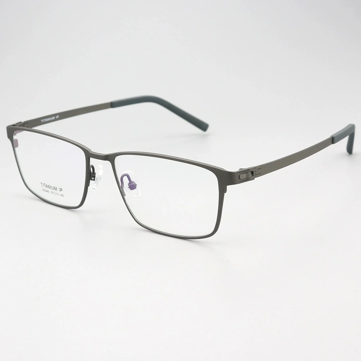 Belight 光学正方形超軽量クラシックフルリムデザイン男性女性チタン眼鏡眼鏡フレーム H2346