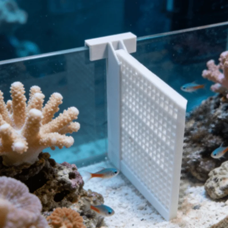 Aquarium Divider Clips High Strength Plastic Fish Tank Separator Holder Prevent Shifting For Glass Landscaping Partition