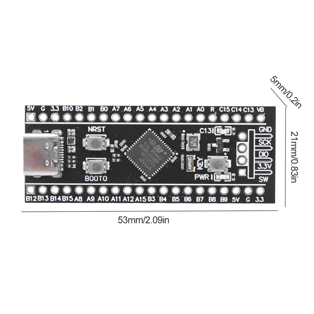 STM32F401CCU6/STM32F411CEU6 開発ボード 100Mhz ROM/128 KB コア開発ボード開発モジュール Arduino 用