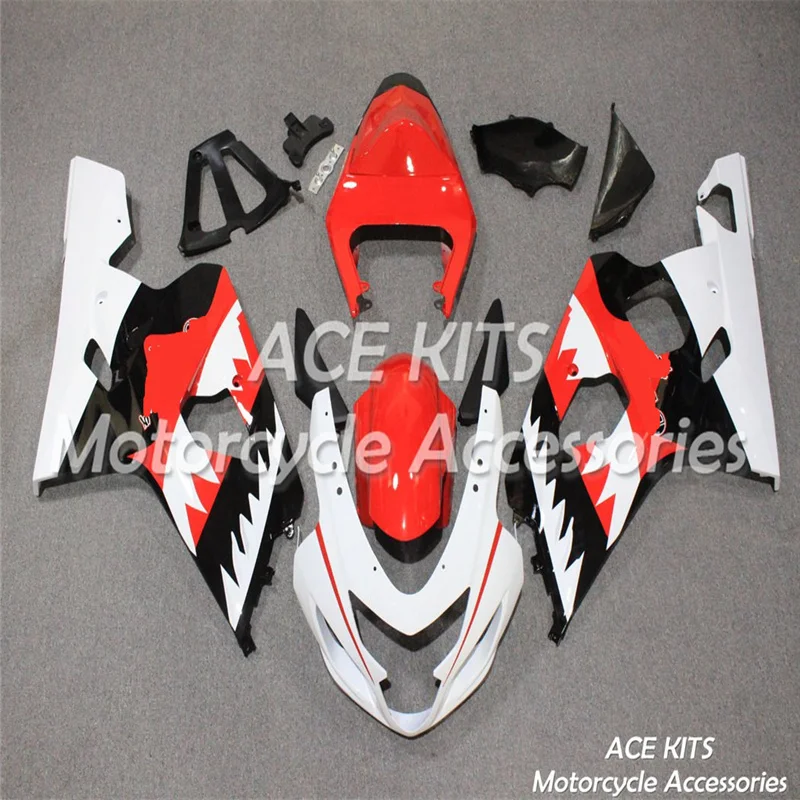 ACE  ABS Fairings Kit Fit For  SUZUKI GSXR600 750 K4 2004 2005  Various Color Patterns Can Be Customized NO.1045