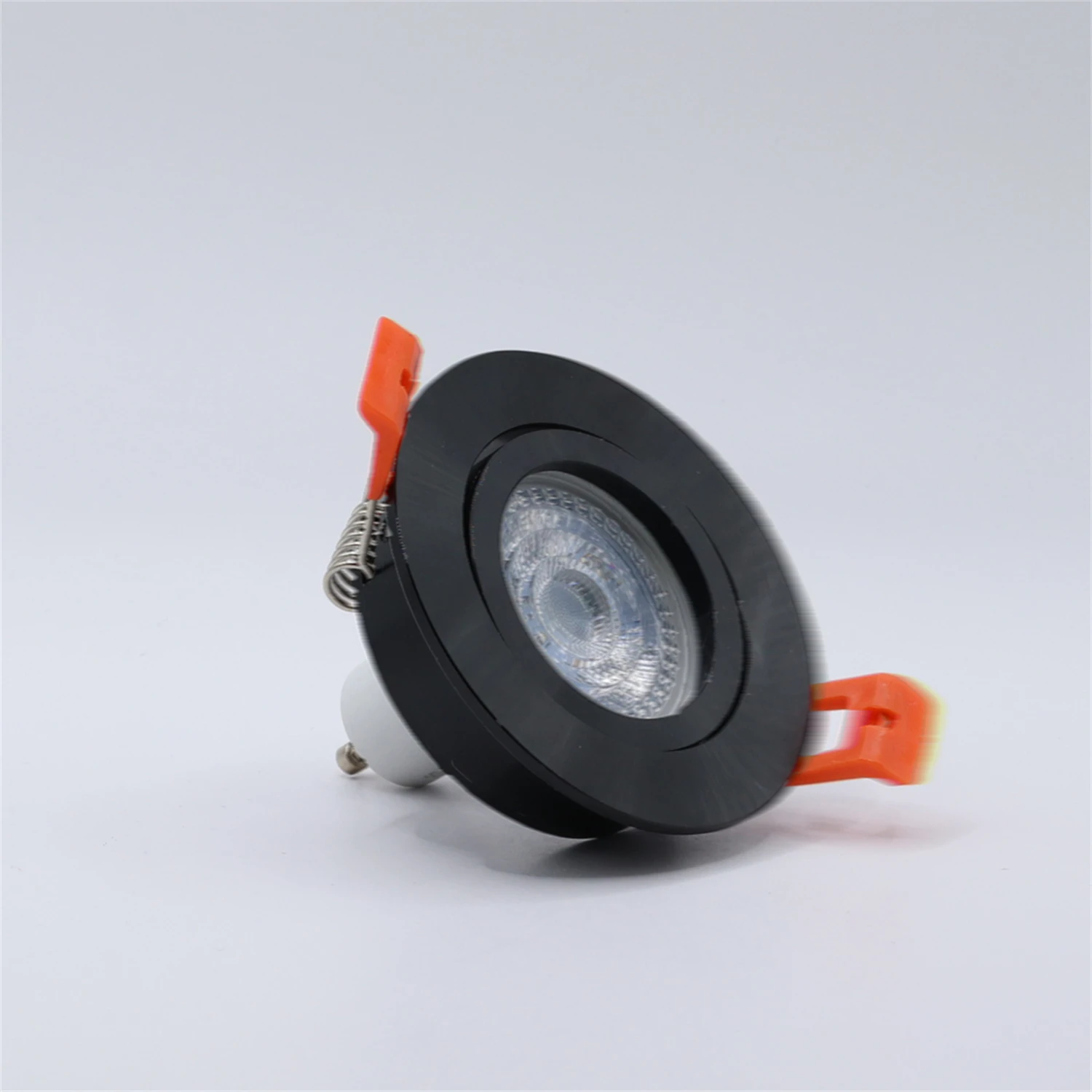 Classic Round Adjustable Aluminum Plated Embedded GU10 MR16 GU5.3  Spotlights Housing