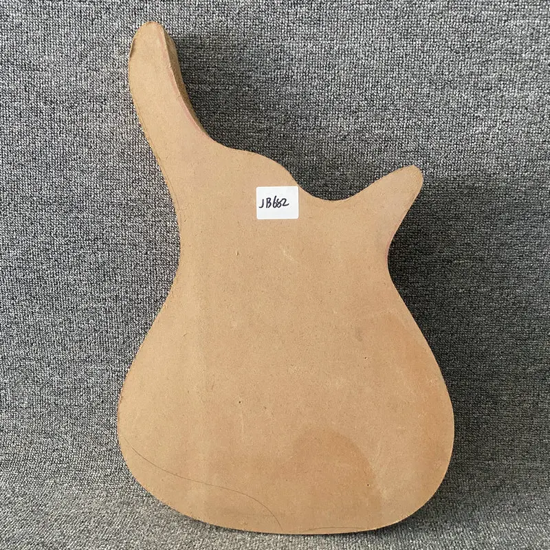 

JB682 Raw Meterials of Electric Bass Guitar Body Solid Basswood DIY Parts Unfinished Uncut Natural Right
