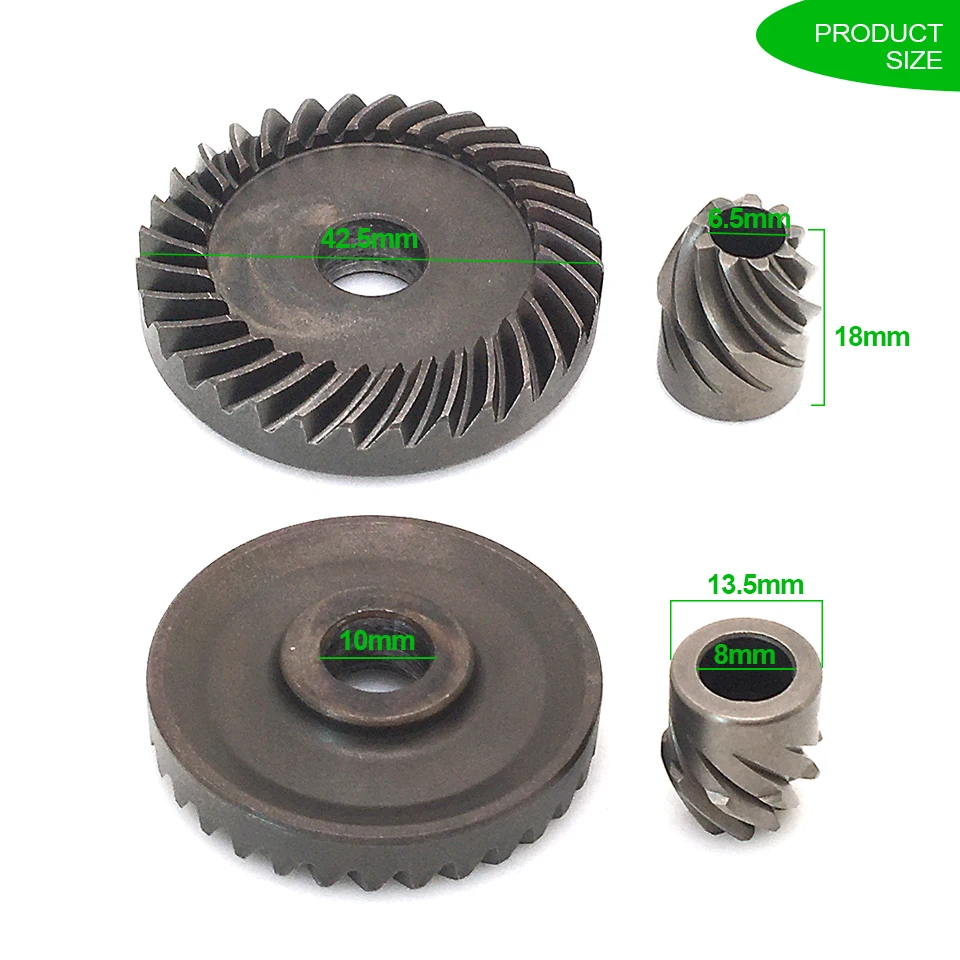 Replace For Dewalt D28111 D28110 D28112 Gear Pinion Set Small Angle Grinder Hardness Spare Parts Power Tools Accessories Good