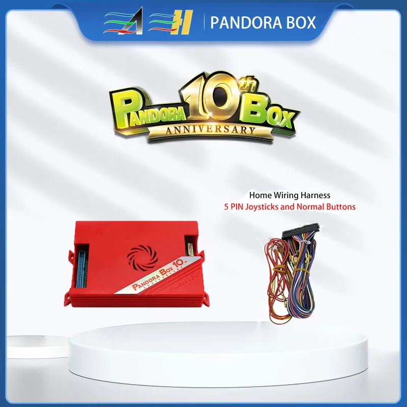 

Семья Pandoras Box 10TH поставляется с играми 13 в 1, новая аркада в стиле ретро поддерживает игры для стрельбы из светового пистолета, подключает световой пистолет.