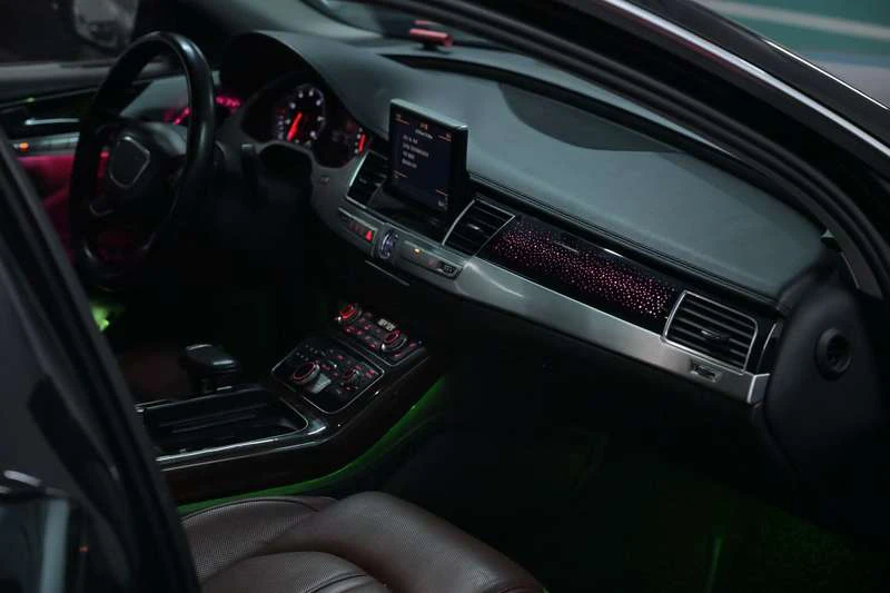 Ambient Light Kit For Audi A8 2011-2017 Interior LED 64 Color Symphony Dynamic Atmosphere Lamp APP Control