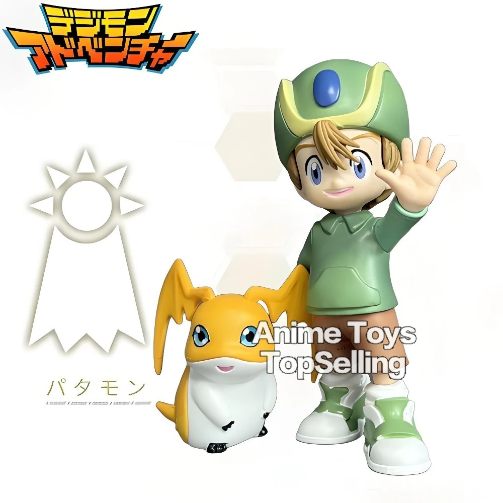 

Anime Digimon Adventure Figure Takaishi Takeru And Patamon Action Figures Pvc Collection Model Toys for Children Gifts 5-12cm