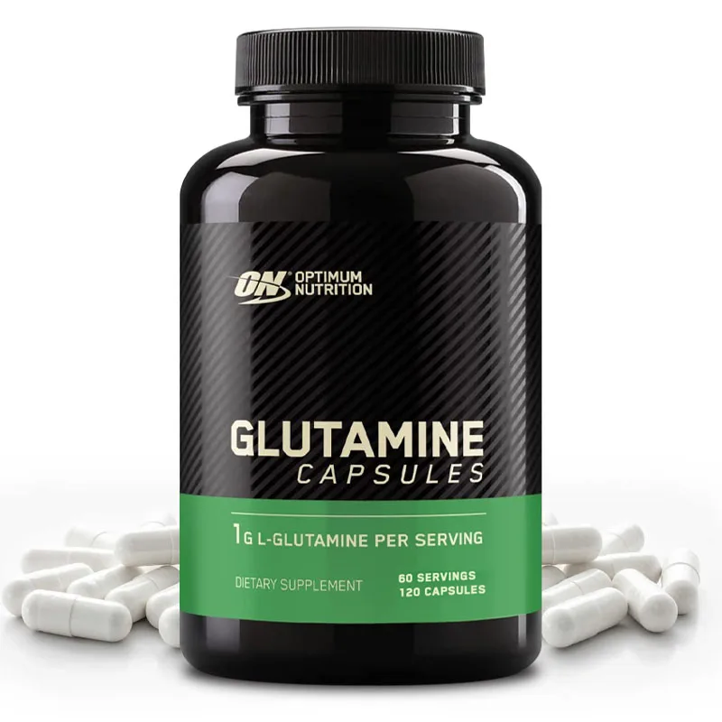 Men\'s Supplement, L-Glutamine Muscle Recovery Capsules, Restores Strength and Endurance and Promotes Muscle Growth