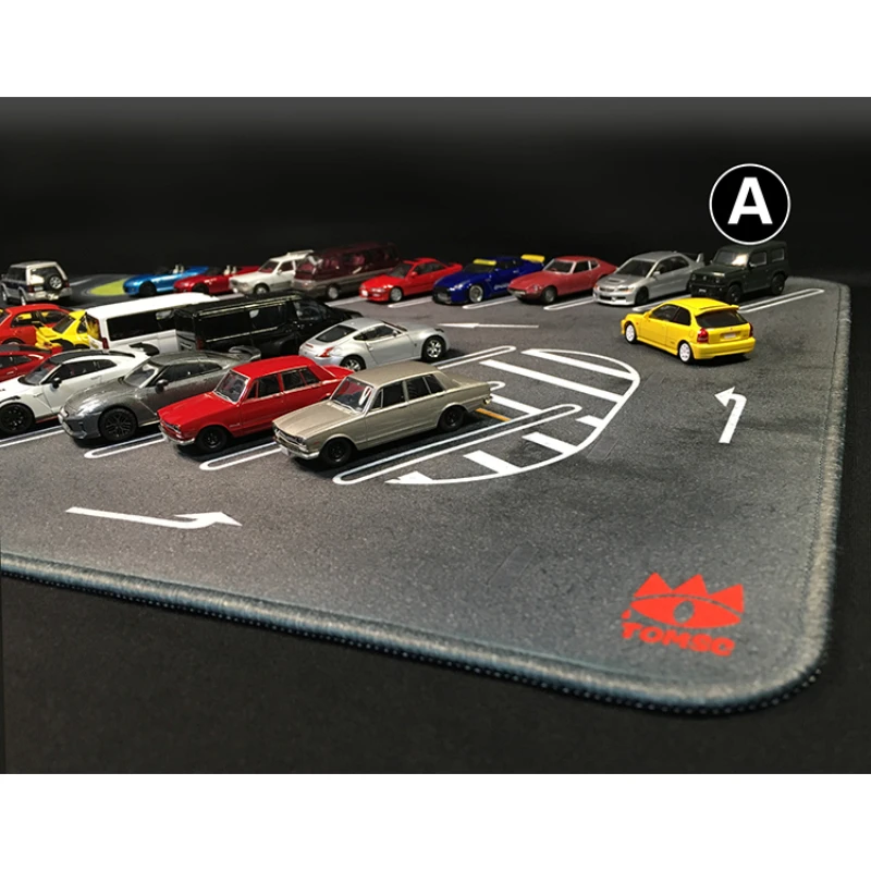 1:64 Scale 60X40cm Car Scene Mat City Road Scene Accessory Parking Lot Mat For Diecast Car Toy Display Vehicle Mouse Pad Fans