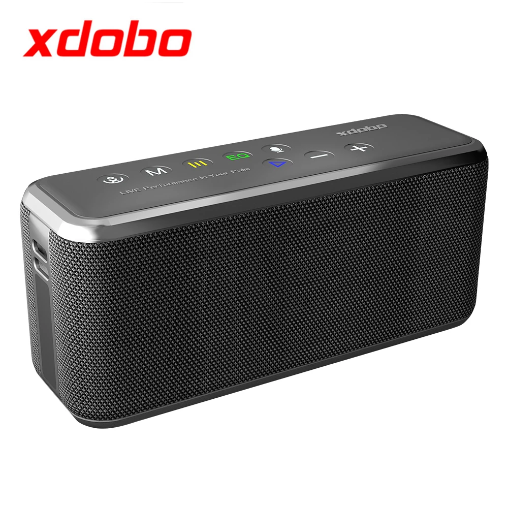 초강력 휴대용 무선 스피커, XDOBO X8 Max 100W, TWS 서브우퍼 지지대, USB, TF, AUX, 20000mAh, 4 셀 보조배터리 기능 