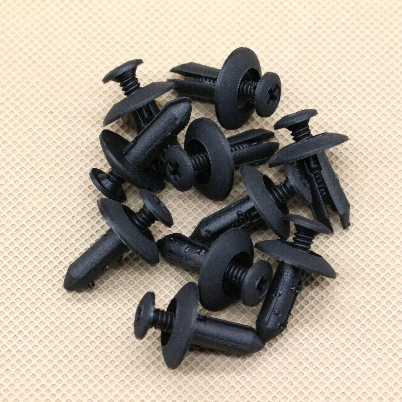 

10 Fastener Clips For Dodge Ram Ford Front Air Shield Splash Guard Retainers