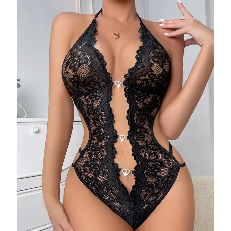 

Для женщин нижнее белье с v-образным вырезом порно сексуальное женское белье платье кружево прозрачная ночная рубашка ночная рубашка с трусиками комплект эротическая Babydoll