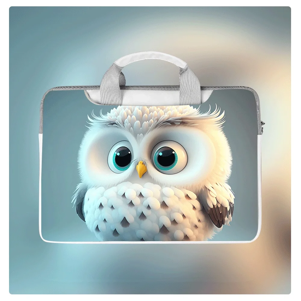

Водонепроницаемая портативная сумка-портфель с животным принтом для ноутбука, планшета Apple, 14, 12, 15.6, 16 дюймов, праздничный подарок