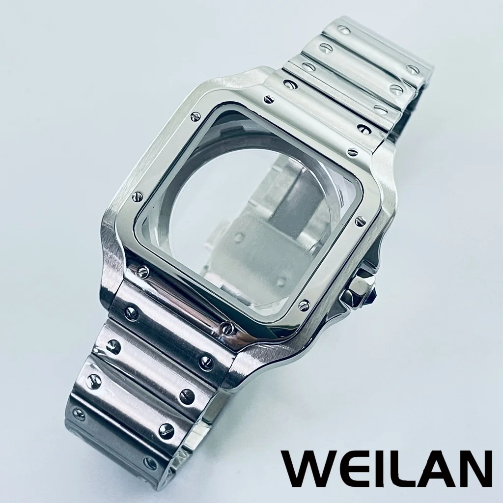 

Квадратный корпус часов диаметром 38 мм, изготовленный из нержавеющей стали 316L. Совместим с механизмами NH34, NH35, 4R35, NH36, NH38, и NH70. Идеальный