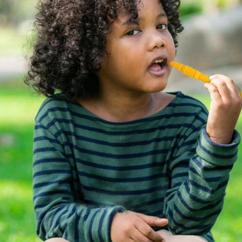 Kid Chewing Tube Speech Therapy Teeth Massager Children Talk Tools For Autism Sensory Speak Oral Muscle Rehabilitation Training