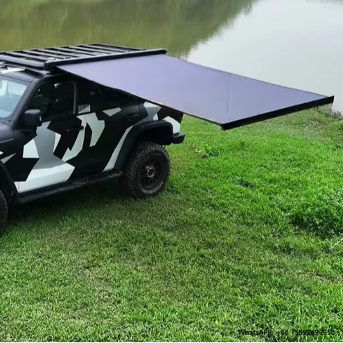 

SUV Camper Awning Electric Car Side Awning Family Camping Rainproof and Durable Car Awning Tent