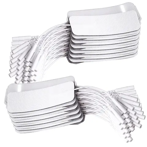 10/20/30/50/100 ชิ้น TENS นวดอิเล็กโทรดเจลฝังเข็มชีพจร EMS กระตุ้นกล้ามเนื้ออิเล็กโทรดแพทช์