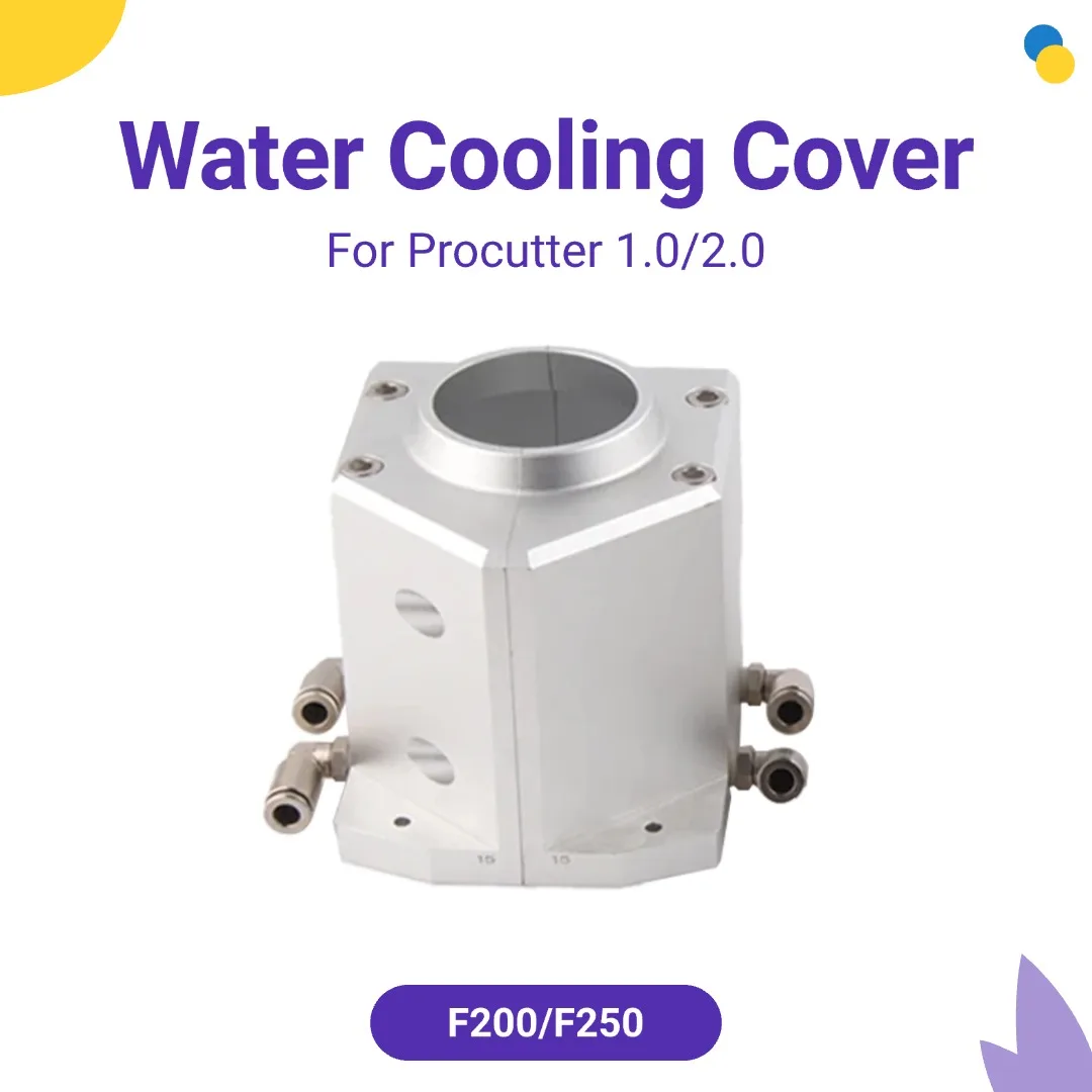 Rakitan Konektor Nosel Modul Pendingin Air Laser Precitec untuk Procutter 1.0 Procutter 2.0 Kepala Pemotongan Laser F200/F250