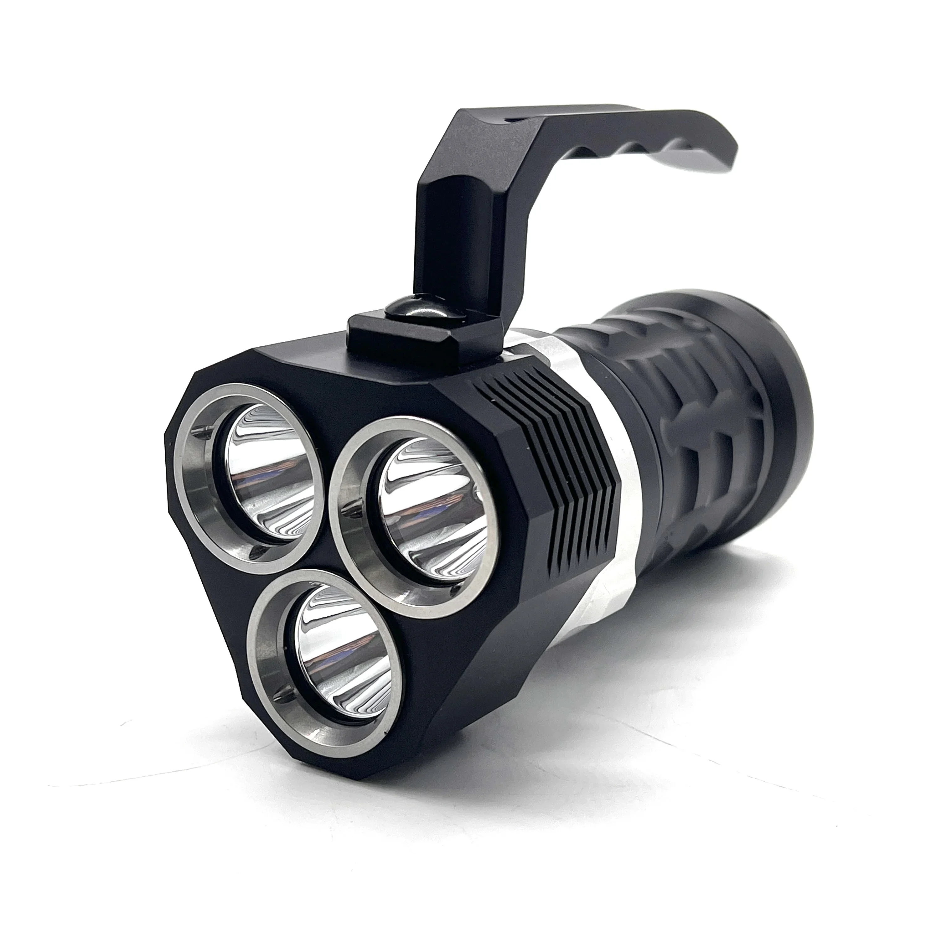 Rechargeable Waterproof 100meters  3000-4000 Lumen Diving LED Torch Flashlight for Spearfishing scuba Diving Free Diving